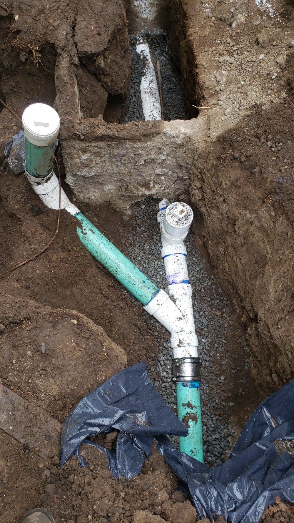 Sewer installation and septic system repair