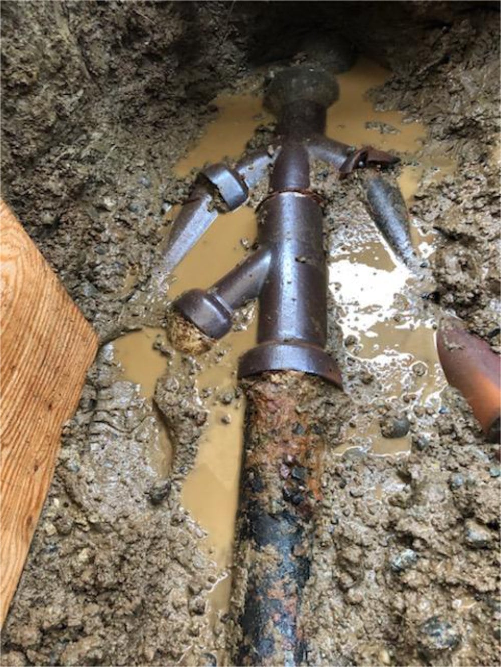 Utility Work Drain Repair